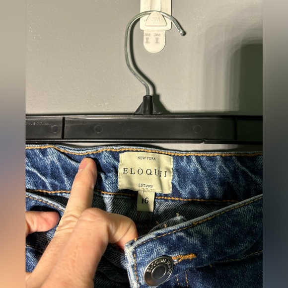 Eloquii The Loose High Rise Jean Women’s Size 16 - Picture 4 of 5